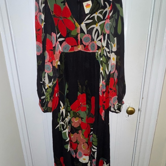 NWOT - FARM RIO Floral Maxi Dress - Picture 7 of 9